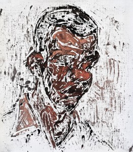 Impression Bastien (2), Oil on canvas, 36,5 X 32,5 cm, 2014